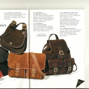 SOLD - Vintage Coach Berkeley Field Bag No. 5284